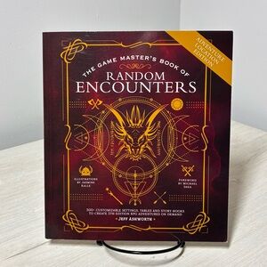 Game Master’s Book of Random Encounters Special Edition Paperback RPG Book